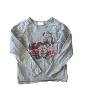 Hanna Andersson Scandanavian Horse Long Sleeve Top
